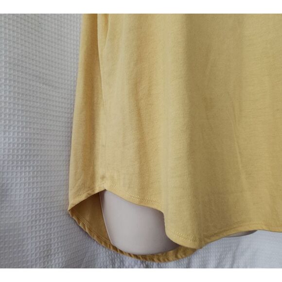 Grayson Threads Tuni Tank Top Women Size XL Yellow 'Choose Happy' Tee Shirt - Picture 2 of 5